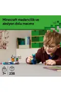 لگو مجموعه ساخت اسباب بازی خلاقانه Minecraft Bekçi Karşılaşması لگو ۲۱۲۷۴ - مناسب برای کودکان ۷ سال به بالا (۲۳۸ قطعه)