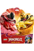 لگو بسته جنگی اژدهای اسپینجیتزو NINJAGO لگو ۷۱۸۲۶ - مجموعه اسباب بازی خلاقانه برای کودکان ۶ سال به بالا (۱۸۶ قطعه)