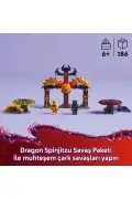 لگو بسته جنگی اژدهای اسپینجیتزو NINJAGO لگو ۷۱۸۲۶ - مجموعه اسباب بازی خلاقانه برای کودکان ۶ سال به بالا (۱۸۶ قطعه)