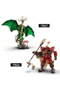 لگو ربات شوالیه آتشین NINJAGO لگو ۷۱۸۴۶ - مجموعه ساخت اسباب بازی خلاقانه برای کودکان ۱۴+ (۹۹۶ قطعه)