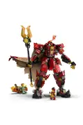 لگو ربات شوالیه آتشین NINJAGO لگو ۷۱۸۴۶ - مجموعه ساخت اسباب بازی خلاقانه برای کودکان ۱۴+ (۹۹۶ قطعه)
