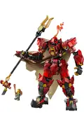 لگو ربات شوالیه آتشین NINJAGO لگو ۷۱۸۴۶ - مجموعه ساخت اسباب بازی خلاقانه برای کودکان ۱۴+ (۹۹۶ قطعه)
