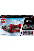 لگو مدل ساخت اسباب بازی اتومبیل مسابقه‌ای آئودی S۱ e-tron quattro Speed Champions لگو ۷۶۹۲۱ - ۹+ (۲۷۴ قطعه)
