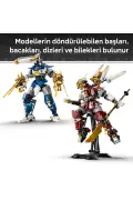 لگو ربات‌های تایتان دوقلو NINJAGO لگو ۷۱۸۷۰ - مجموعه ساخت اسباب بازی برای کودکان ۱۲ سال به بالا