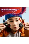 لگو ست بازی مسابقه سرعت موتور سیکلت نینجا کای با اسباب بازی نینجا لگو ۷۱۸۳۸