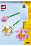 لگو برای کودکان ۸ سال به بالا - گل‌های نیلوفر لگو ۴۰۶۴۷ (۲۲۰ قطعه)
