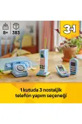 لگو کلاسیک تلفن ریترو ۳ در ۱ برای کودکان ۸ سال به بالا لگو ۳۱۱۷۴