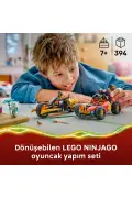 لگو وسایل ترکیبی کای و کول از سری NINJAGO لگو ۷۱۸۶۴ - مناسب برای ۷ سال به بالا (۳۹۴ قطعه)