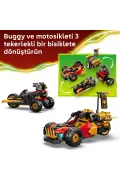 لگو وسایل ترکیبی کای و کول از سری NINJAGO لگو ۷۱۸۶۴ - مناسب برای ۷ سال به بالا (۳۹۴ قطعه)