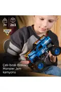 لگو ست ساخت بازی Technic Monster Jam™ Grave Digger™ آتش و یخ لگو ۴۲۲۱۹ – ۷+ (۲۶۳ قطعه)
