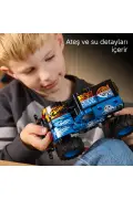 لگو ست ساخت بازی Technic Monster Jam™ Grave Digger™ آتش و یخ لگو ۴۲۲۱۹ – ۷+ (۲۶۳ قطعه)