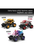 لگو ست ساخت بازی Technic Monster Jam™ Grave Digger™ آتش و یخ لگو ۴۲۲۱۹ – ۷+ (۲۶۳ قطعه)