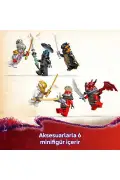 لگو مکعب فوق‌العاده زین از سری NINJAGO لگو ۷۱۸۳۴ - مجموعه ساخت اسباب‌بازی خلاقانه (۱,۱۸۷ قطعه) برای ۹ سال به بالا