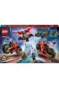 لگو نینجا جنگجو NINJAGO مدل لگو ۷۱۸۴۴ - مناسب برای کودکان ۸ سال به بالا - ۳ در ۱