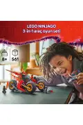 لگو نینجا جنگجو NINJAGO مدل لگو ۷۱۸۴۴ - مناسب برای کودکان ۸ سال به بالا - ۳ در ۱