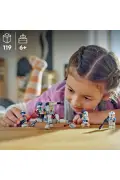 لگو پکیج جنگی کلون‌تروپرهای جنگ ستارگان ۵۰۱ لگو ۷۵۳۴۵ - مجموعه ساخت اسباب بازی خلاقانه ۶+
