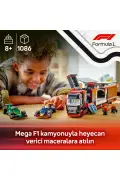 لگو کامیون فرمول ۱ عربالی F۱ مدل لگو ۶۰۴۴۵ - ۸+