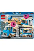 لگو کامیون دونات شهری لگو ۶۰۴۵۲ - مناسب برای کودکان ۵ سال به بالا (۱۹۶ قطعه)