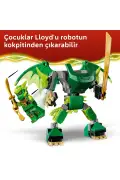 لگو پکیج جنگی ربات اژدهای لوید از سری NINJAGO لگو ۷۱۸۶۲ - مجموعه ساخت اسباب بازی برای ۶ سال به بالا (۸۱ قطعه)