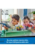 لگو هلیکوپتر شهری، کامیون آتش نشانی و زیردریایی لگو ۶۰۴۶۲- ۷+