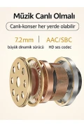 هدفون بی‌سیم بلوتوث 5.3 مدل T13 Anc 4 با 4 میکروفون و قابلیت حذف نویز فعال رنگ مشکی