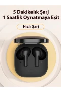 هدفون بی‌سیم بلوتوث 5.3 مدل T13 Anc 4 با 4 میکروفون و قابلیت حذف نویز فعال رنگ مشکی