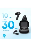 هدفون بلوتوثی درون‌گوشی Soundcore P20i، 30 ساعت زمان پخش، سیاه - A3949