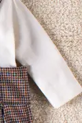 ست 3 تکه کاسکت دار با گلدوزی At