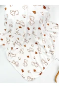 پتو و کُندک طرح‌دار 85X90 سانتی‌متر از پارچه پنبه‌ای
