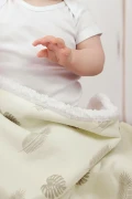 پتو بچه نرم 80x100 سانتی‌متر ملایس کوندک پُست دوطرفه پتو پشمی 100x80