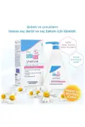 شامپو بچه 750 میلی لیتر pH 5.5 بدون سوزش چشم با عصاره بابونه و اثر مرطوب کنندگی برای مو و بدن
