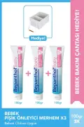 پماد جلوگیری از سوختگی پای نوزاد 100 گرم X3 کیف مراقبت از نوزاد