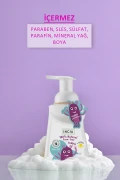 صابون کاستیل کف 100% طبیعی مخصوص کودکان با روغن زیتون و 10 روغن گیاهی 200 میلی لیتر 2 عددی