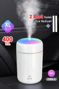 بخارشوی و رطوبت‌ساز اولتراسونیک 400 میلی‌لیتر و دیفیوزر عطر