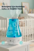 دستگاه بخار ساز اولتراسونیک 3 لیتری رطوبت ساز با خروجی اسپری قابل تنظیم