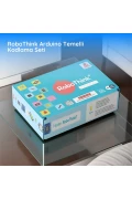 ست کدگذاری ربات خودرو 4 چرخ Arduino سازگار 4WD-BLE (با کتاب الکترونیکی و بسته بندی، بلوتوث)