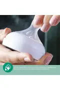 ست دو عددی شیشه شیر طبیعی پاسخگو، 125 میلی‌لیتر، 0 ماه و 260 میلی‌لیتر، 3 ماه - شیشه نیست.