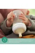 ست دو عددی شیشه شیر طبیعی پاسخگو، 125 میلی‌لیتر، 0 ماه و 260 میلی‌لیتر، 3 ماه - شیشه نیست.