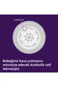 شیشه شیر شیشه‌ای طبیعی، 120 میلی‌لیتر، 0-3 ماه، SCY930/01