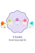 لیوان تمرینی با درب قفل‌دار و نی، 6 ماه به بالا، 207 میلی‌لیتر، بنفش