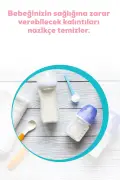 پاک کننده شیشه شیر و پستانک نوزاد - بدون عطر، با محتوای طبیعی، بدون باقی‌مانده، حاوی صابون