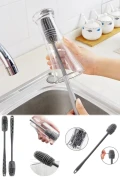 فرچه سیلیکونی برای تمیز کردن بطری و پستانک و شیشه‌های شیشه‌ای و ابزارهای تمیزکننده آشپزخانه
