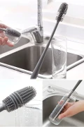 فرچه سیلیکونی برای تمیز کردن بطری و پستانک و شیشه‌های شیشه‌ای و ابزارهای تمیزکننده آشپزخانه