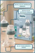ست شروع بطری 150 میلی لیتر و 250 میلی لیتر ضد کولیک Kindy با سر شیشه PP - آبی توپ