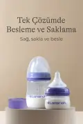 ست شروع پستانک NaturalWave® با جریان 60ml، 160ml و XS، S برای نوزادان (0-3 ماه)