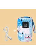 کیف عایق دار گرم کننده شیر نوزاد USB برای سفر