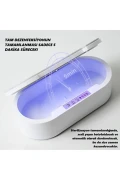 جعبه استریل کننده هوشمند با نور UV، ضدعفونی در 5 دقیقه، با درب خودکار و چندمنظوره