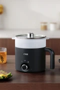 پلوپز برقی چندکاره بخارپز و سرخ‌کن 600 وات 1.8 لیتری سیاه