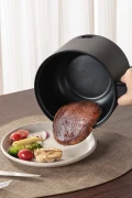 پلوپز برقی چندکاره بخارپز و سرخ‌کن 600 وات 1.8 لیتری سیاه