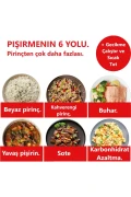 پلوپز و بخارپز اتوماتیک چندمنظوره دیجیتال ۲.۸ لیتری